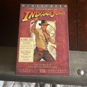 The Adventures of Indiana Jones 4 film DVD movie collection. SEALED.